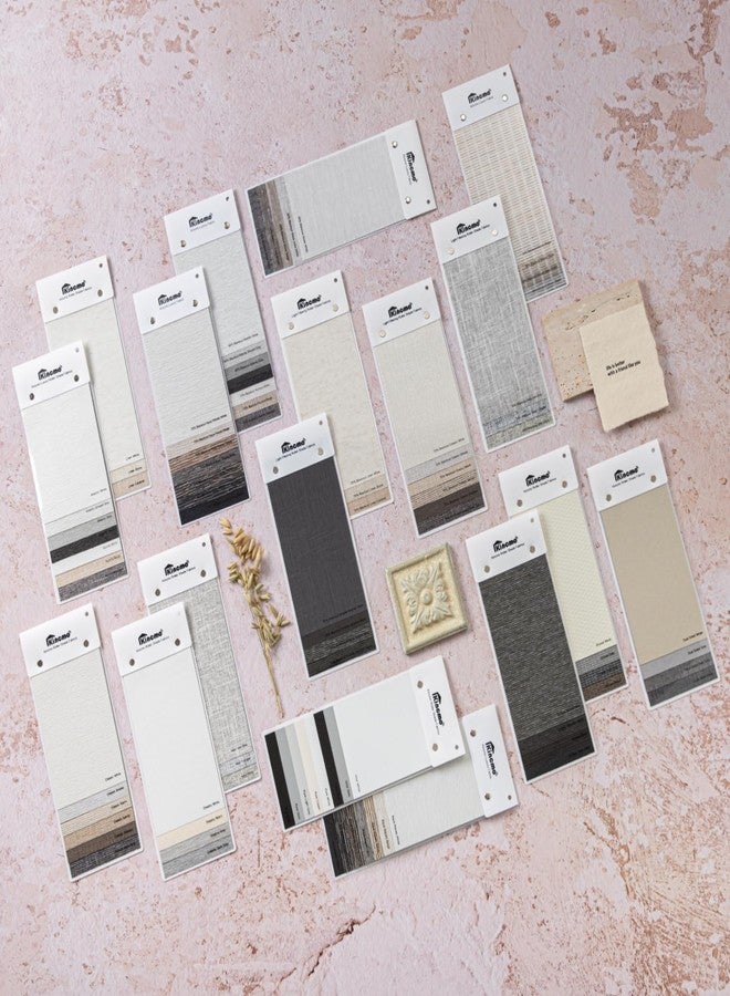 Kincmo 100% Blackout & Light Filtering Motorized Roller Shades Fabric Samples - Image 5